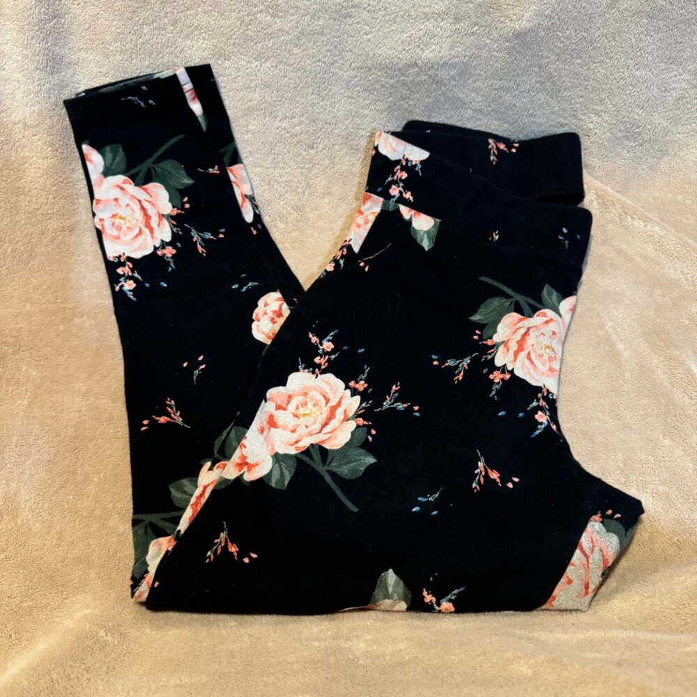 Torrid Size 2 2X Multicolor Floral Pull On Stretch Legging Pants